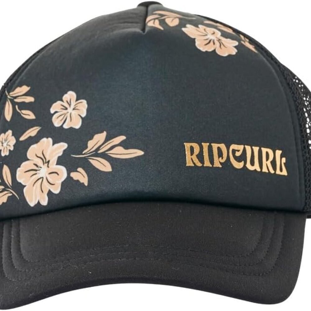 Women's Trucker Hat Polyester Sun Protection Adjustable Snapback Curved Brim